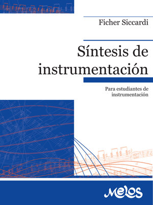 cover image of Síntesis de instrumentación